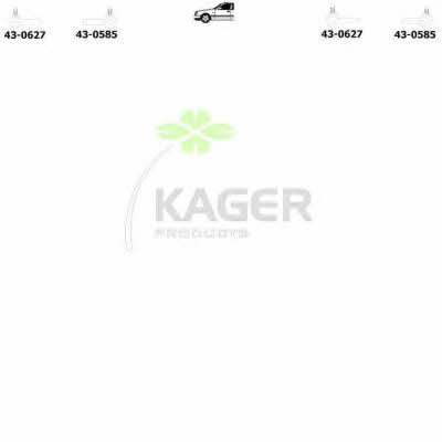 Kager 80-1312 Wheel suspension 801312