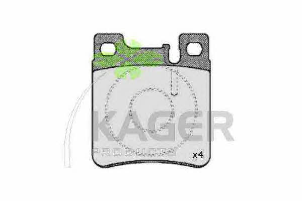 Kager 35-0260 Brake Pad Set, disc brake 350260