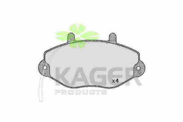 Kager 35-0304 Brake Pad Set, disc brake 350304
