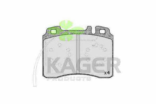 Kager 35-0318 Brake Pad Set, disc brake 350318