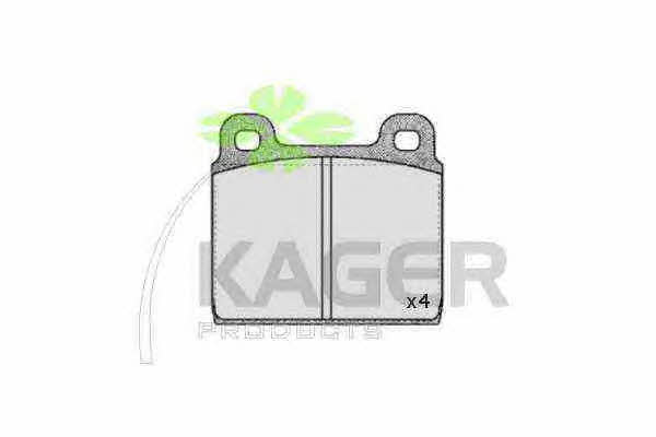 Kager 35-0319 Brake Pad Set, disc brake 350319