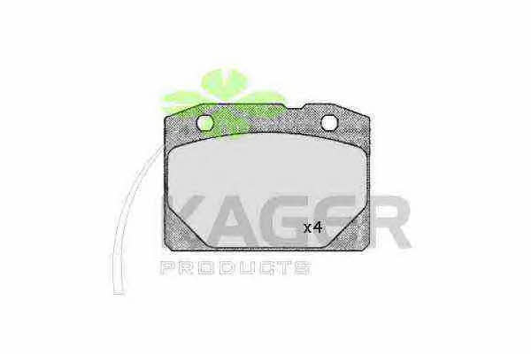 Kager 35-0333 Brake Pad Set, disc brake 350333