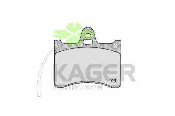 Kager 35-0349 Brake Pad Set, disc brake 350349