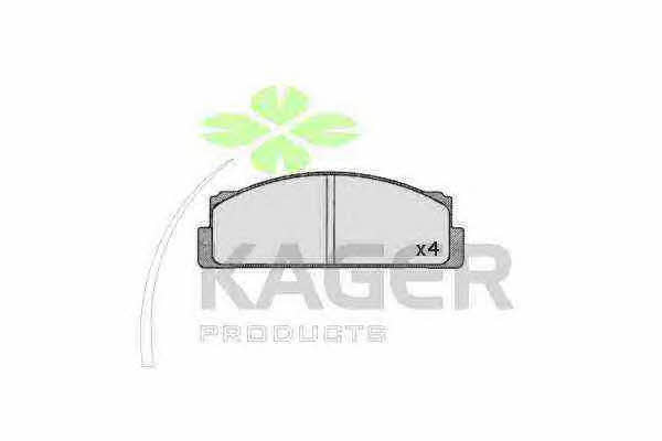 Kager 35-0364 Brake Pad Set, disc brake 350364