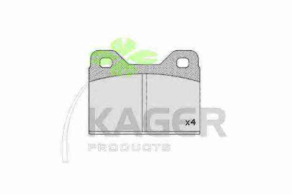 Kager 35-0384 Brake Pad Set, disc brake 350384