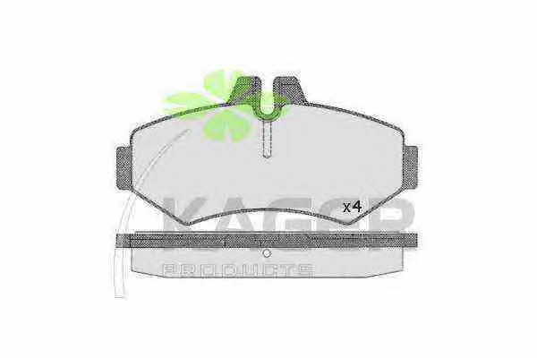 Kager 35-0459 Brake Pad Set, disc brake 350459