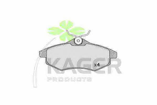 Kager 35-0483 Brake Pad Set, disc brake 350483