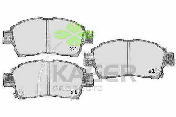 Kager 35-0528 Brake Pad Set, disc brake 350528