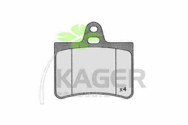 Kager 35-0539 Brake Pad Set, disc brake 350539