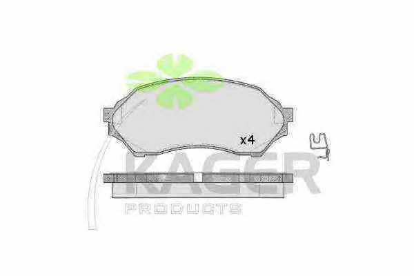 Kager 35-0569 Brake Pad Set, disc brake 350569