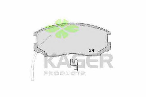 Kager 35-0572 Brake Pad Set, disc brake 350572