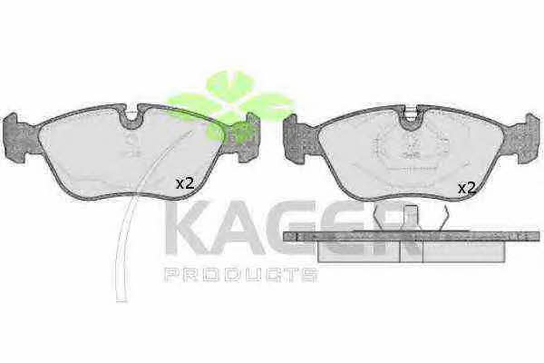 Kager 35-0625 Brake Pad Set, disc brake 350625
