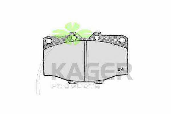 Kager 35-0675 Brake Pad Set, disc brake 350675