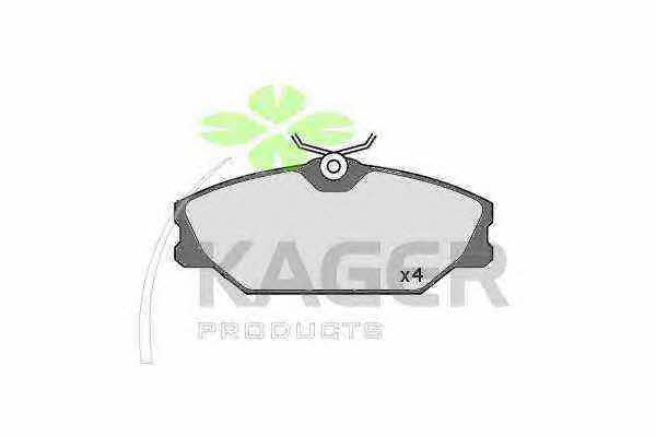 Kager 35-0682 Brake Pad Set, disc brake 350682
