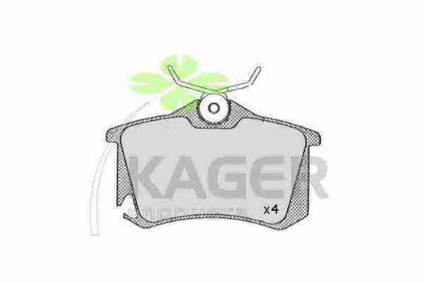 Kager 35-0686 Brake Pad Set, disc brake 350686