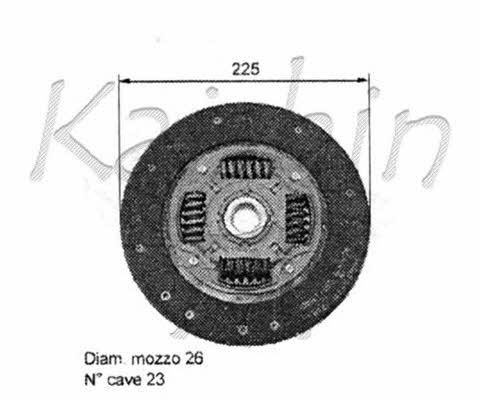 Kaishin MR980890 Gasket Set, crank case MR980890
