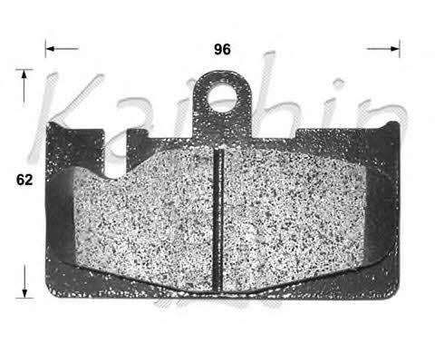 Kaishin D2213 Brake Pad Set, disc brake D2213