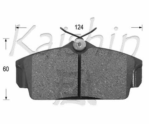 Kaishin FK1230 Brake Pad Set, disc brake FK1230