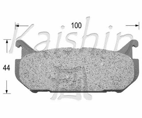 Kaishin FK3083 Brake Pad Set, disc brake FK3083