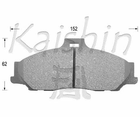 Kaishin FK3119 Brake Pad Set, disc brake FK3119