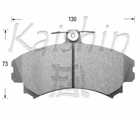Kaishin FK6090 Brake Pad Set, disc brake FK6090