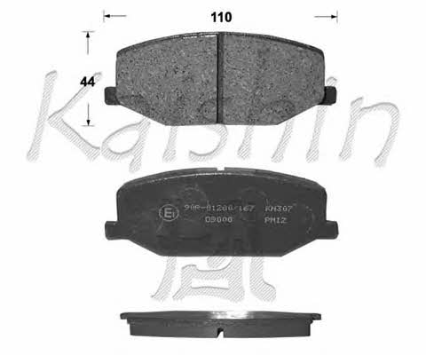 Kaishin FK9000 Brake Pad Set, disc brake FK9000