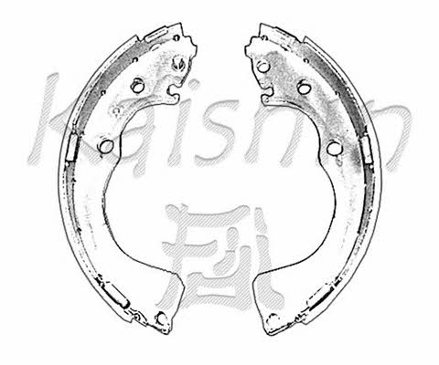 Kaishin K3411 Brake shoe set K3411