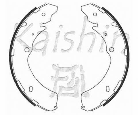 Kaishin K4467 Brake shoe set K4467