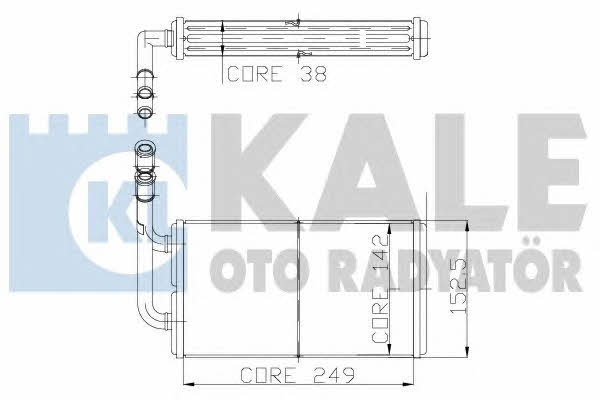 Buy Kale Oto Radiator 104600 at a low price in United Arab Emirates!