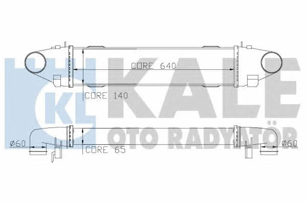 Kale Oto Radiator 347800 Intercooler, charger 347800