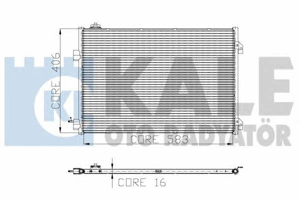 Kale Oto Radiator 300200 Cooler Module 300200