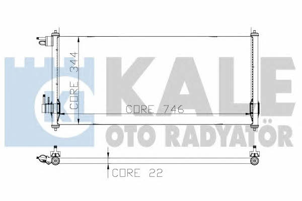 Kale Oto Radiator 299800 Cooler Module 299800