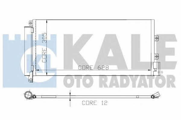 Kale Oto Radiator 195700 Cooler Module 195700
