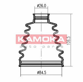 Kamoka 1146612 Bellow, driveshaft 1146612 1146612 Kamoka Bellow, driveshaft