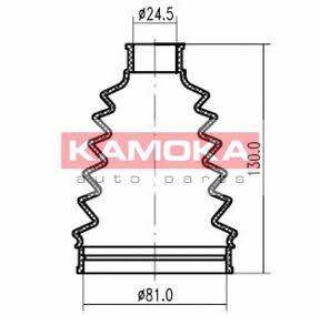 Kamoka 1147056 Bellow, driveshaft 1147056 1147056 Kamoka Bellow, driveshaft
