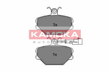 Kamoka JQ1011048 Brake Pad Set, disc brake JQ1011048