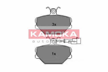 Kamoka JQ1011048B Brake Pad Set, disc brake JQ1011048B