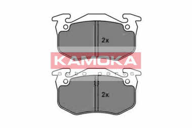 Kamoka JQ1011116 Rear disc brake pads, set JQ1011116