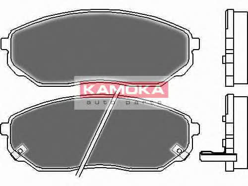 Kamoka JQ101115 Front disc brake pads, set JQ101115