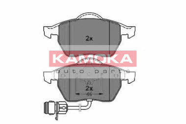 Kamoka JQ1011180 Front disc brake pads, set JQ1011180