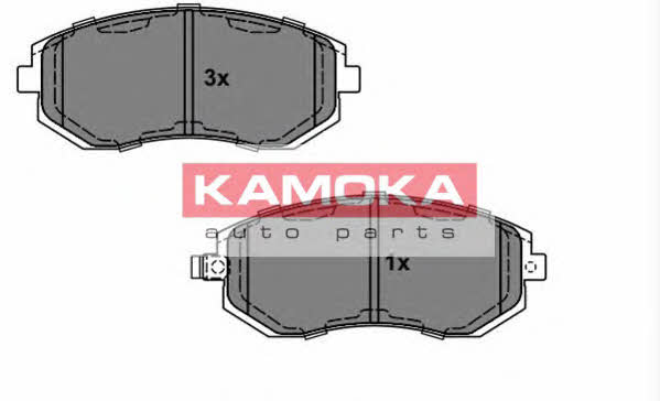 Kamoka JQ101126 Brake Pad Set, disc brake JQ101126