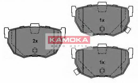 Kamoka JQ1011276 Rear disc brake pads, set JQ1011276