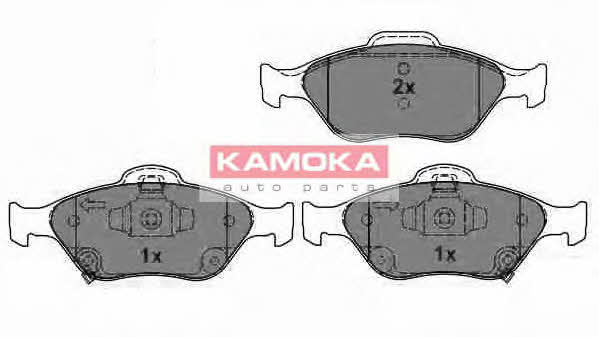 Kamoka JQ101137 Brake Pad Set, disc brake JQ101137