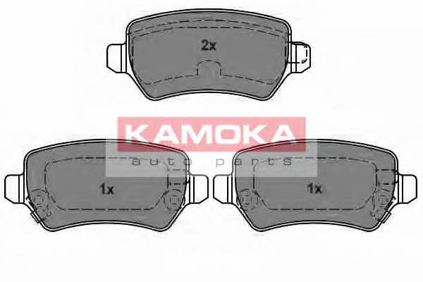 Kamoka JQ101141 Brake Pad Set, disc brake JQ101141