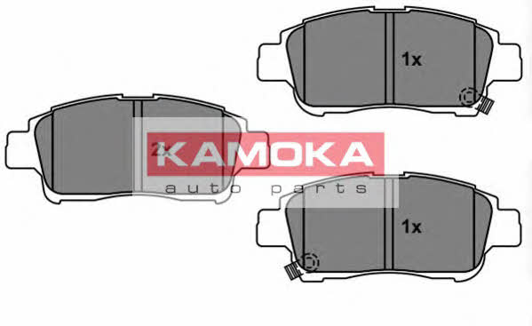 Kamoka JQ101159 Brake Pad Set, disc brake JQ101159