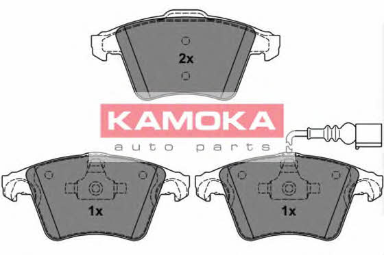Kamoka JQ101160 Brake Pad Set, disc brake JQ101160