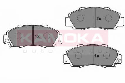 Kamoka JQ1011810 Brake Pad Set, disc brake JQ1011810