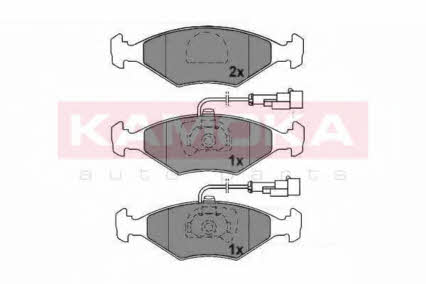 Kamoka JQ1011824 Brake Pad Set, disc brake JQ1011824