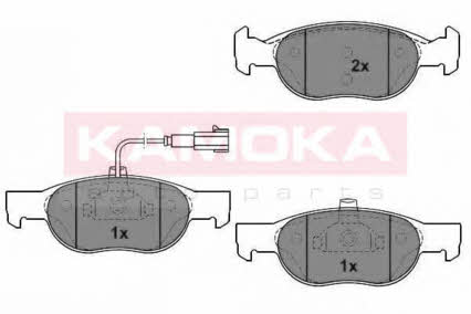 Kamoka JQ1012080 Front disc brake pads, set JQ1012080