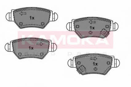 Kamoka JQ1012588 Rear disc brake pads, set JQ1012588